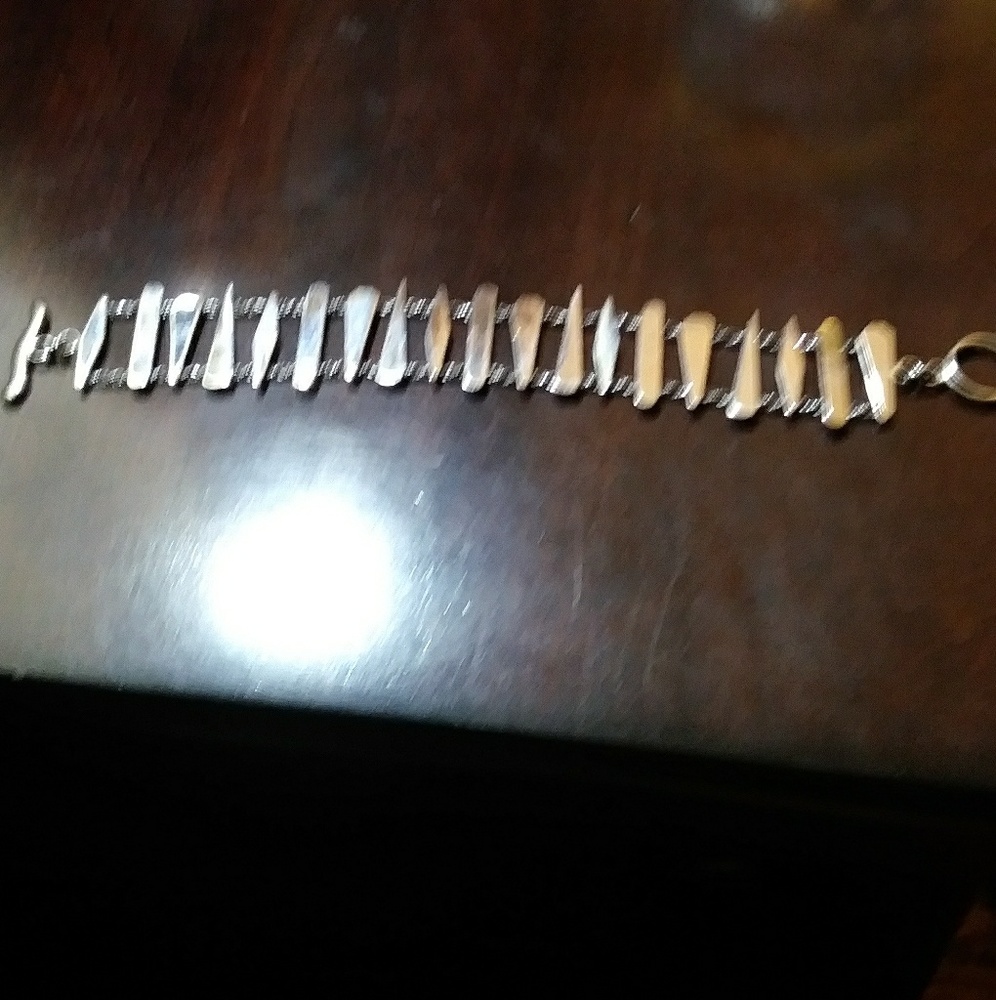 Beautiful Solid Sterling Silver Bracelet - image 2